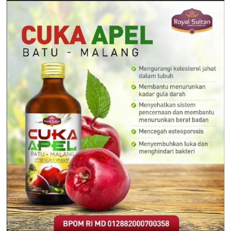 

Cuka Apel Royal Sultan