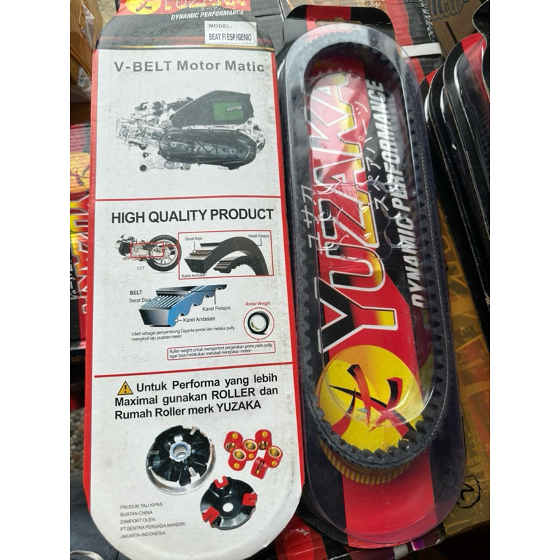 Vanbelt only koj yuzaka motor genio / beat esp fi
