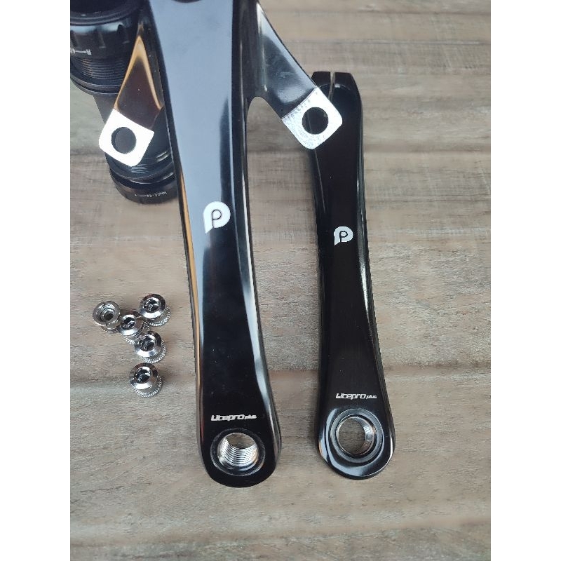 crank set litepro plus ht 2 130 bcd