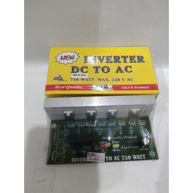 Rakitan Inverter DC to AC 750