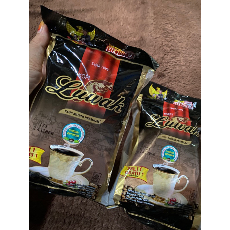 

KOPI LUWAK HITAM buy 1 get 1 BERAT BERSIH 120gr GRATIS 120gr /kopi bubuk hitam/kopi premium/kopi hitam murni