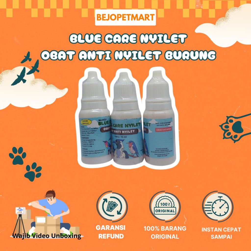 BLUE CARE NYILET Obat Anti Nyilet Burung