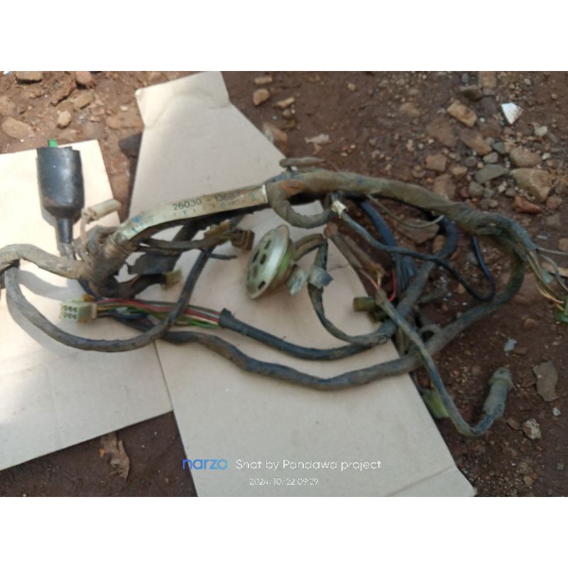 kabel body Kawasaki KAZE R original copotan