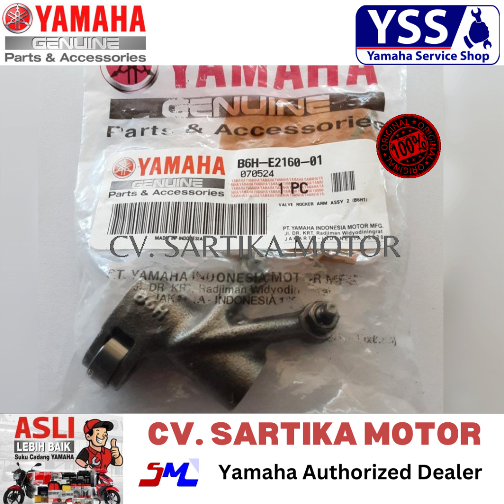 Pelatuk Klep Yamaha Exhaust ALL New Nmax B6H-E2160-02