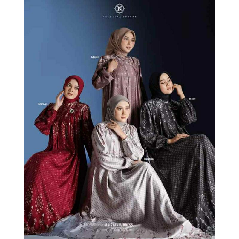Ready stock dress sultan maisyania Nadheera Luxury