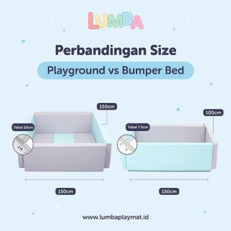 Sewa Bumper Bed Playmat Lumba dan Empuk Jr