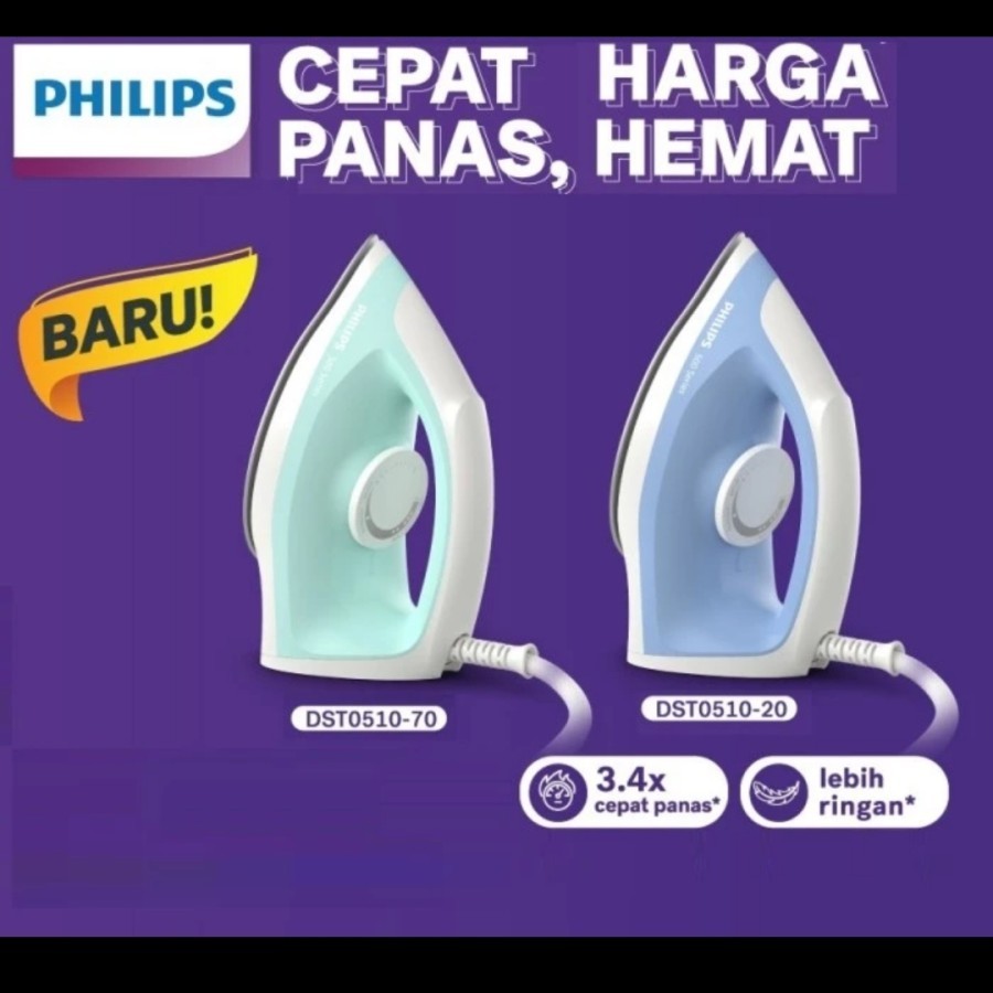PHILIPS Setrika PHILIPS DST 0510 DST0510 DST-0510