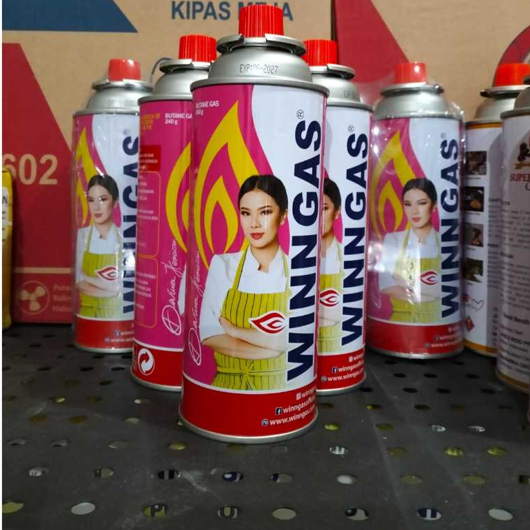 Tabung gas kaleng butane winngas winn gas