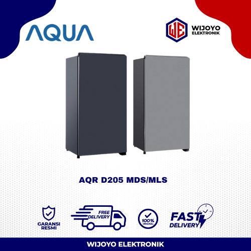 KULKAS 1 PINTU AQUA AQR 205 MDS / BIGGER FREEZER AQUA 205MDS