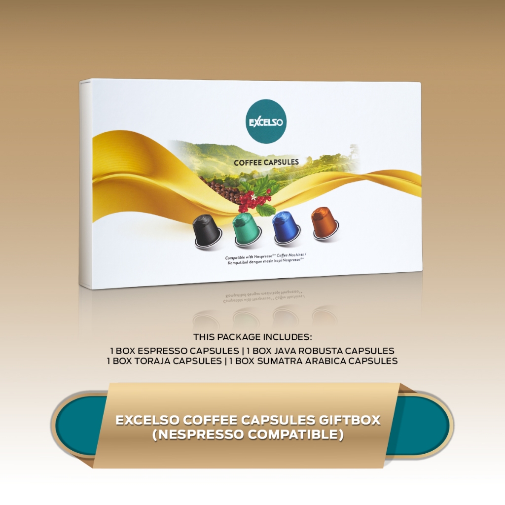 

Kopi Kapsul Excelso Giftbox Nespresso Compatible