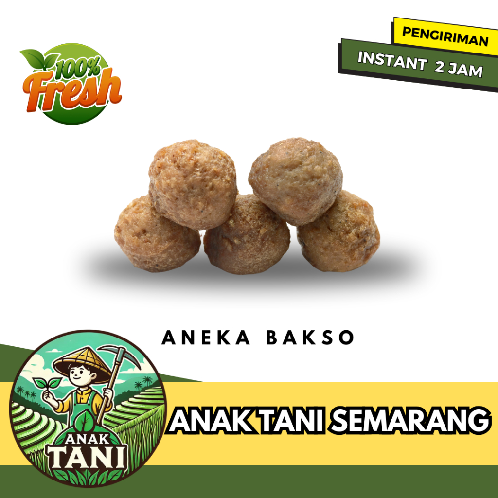 

[ANAK TANI] ANEKA BAKSO AYAM DAN SAPI SIAP KIRIM INSTANT AREA SEMARANG