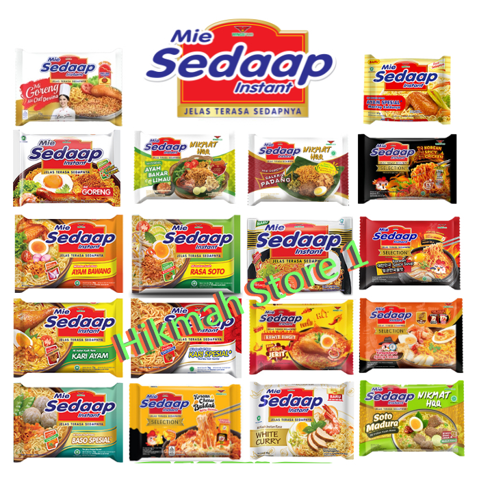 

Mie sedaap kuah sedap kuah / Mie Sedaap Kuah Rasa Kari Spesial / Sedap Soto / Sedap Ayam Bawang