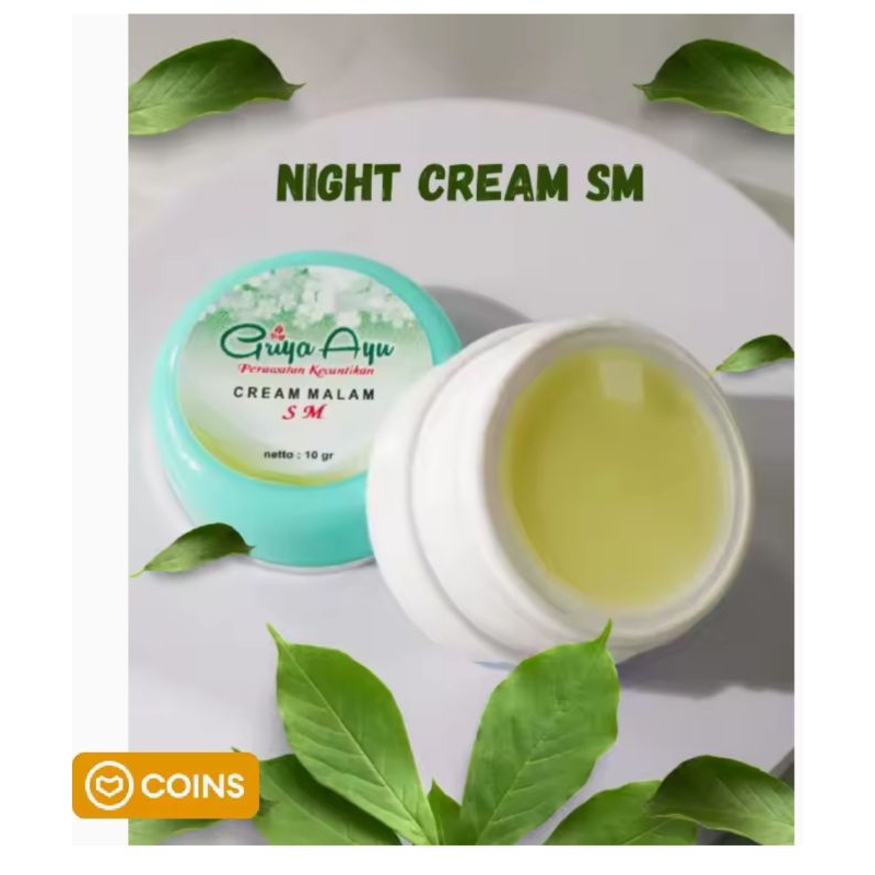 Night cream glowing SM