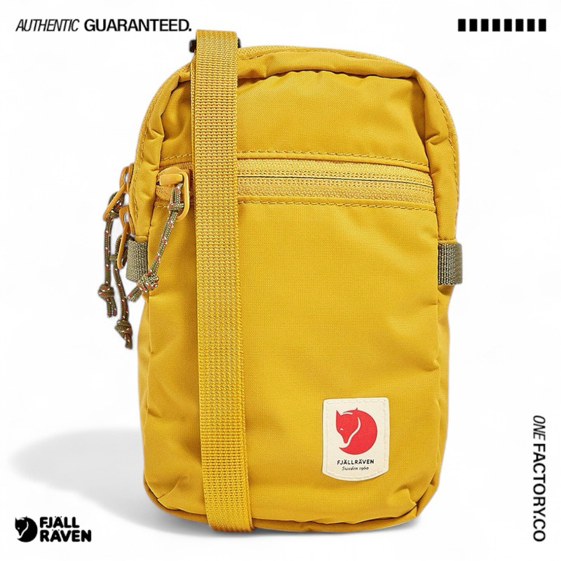 Fjallraven Kanken High Coast Pocket Slingbag Ochre 100%Original