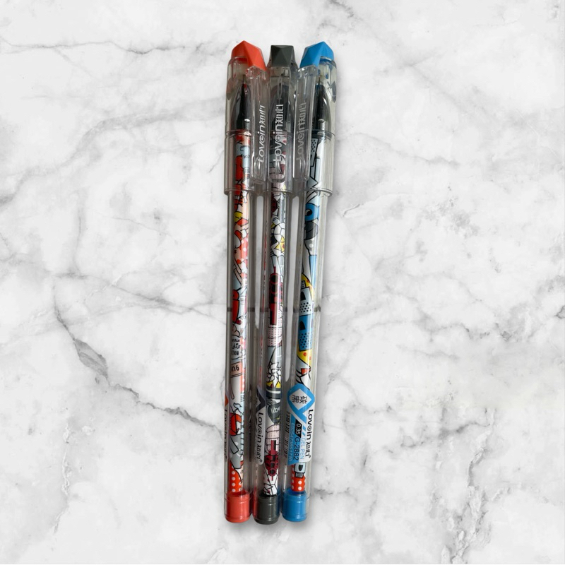

pulpen gel pen LOVEIN G-2882 (0.35mm) (3pcs)