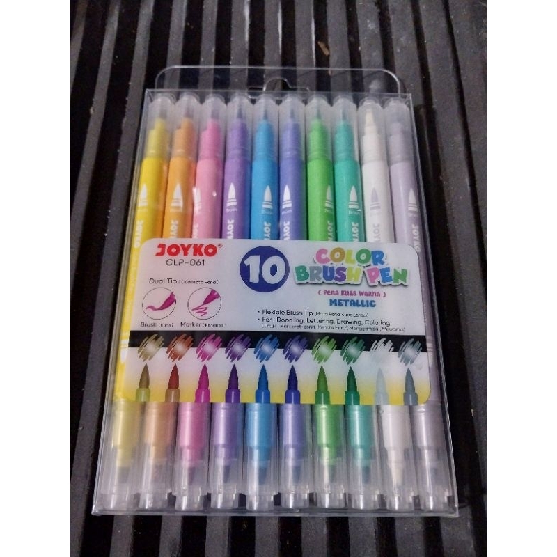 

COLOR BRUSH PEN CLP-061 JOYKO 10 WARNA