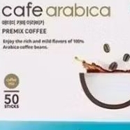 

Kopi 3in1 Cafe Arabica kopi korea kesehatan 1 box isi 50 Sachet