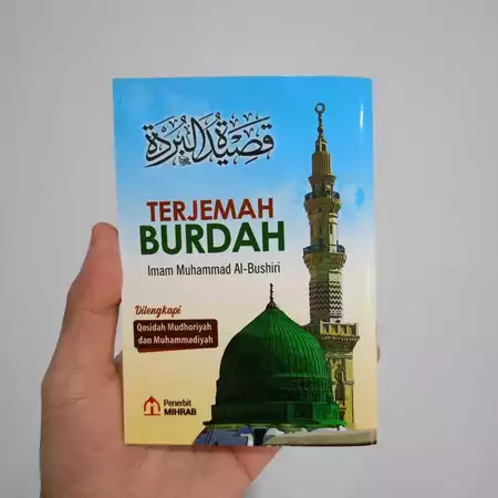 Qosidah Burdah Dengan Latin dan Terjemah Imam Muhammad Al Bushiri Ukuran A6