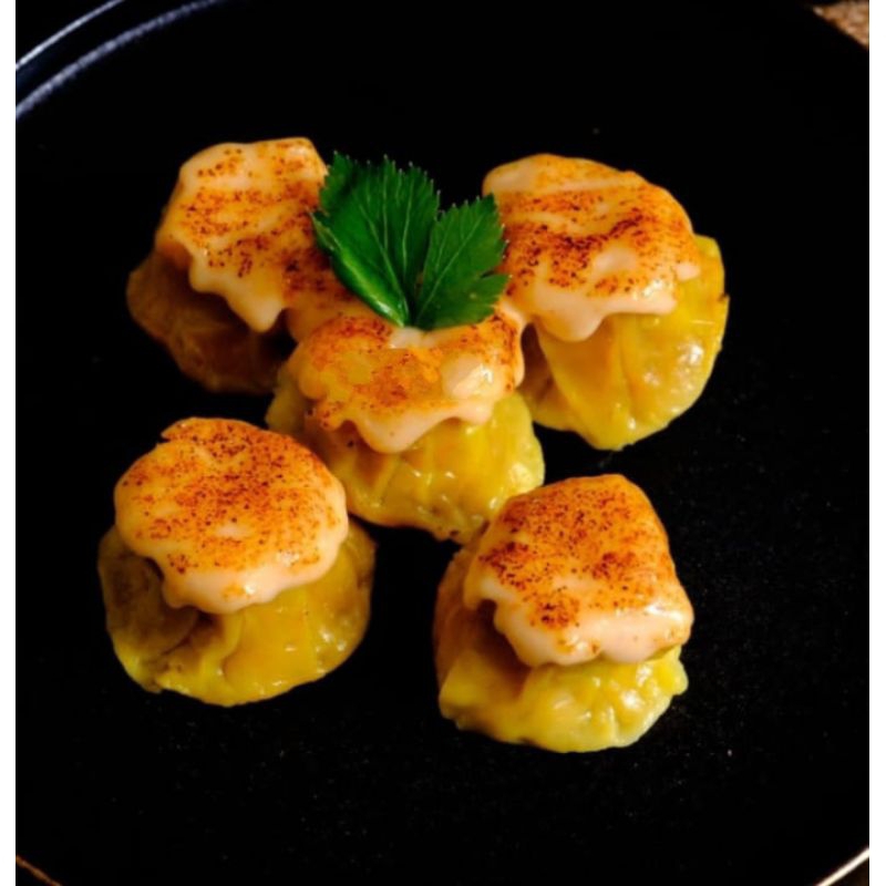 

Dimsum Mentai Vegetarian Enak dan bikin tagih isi 8 pcs