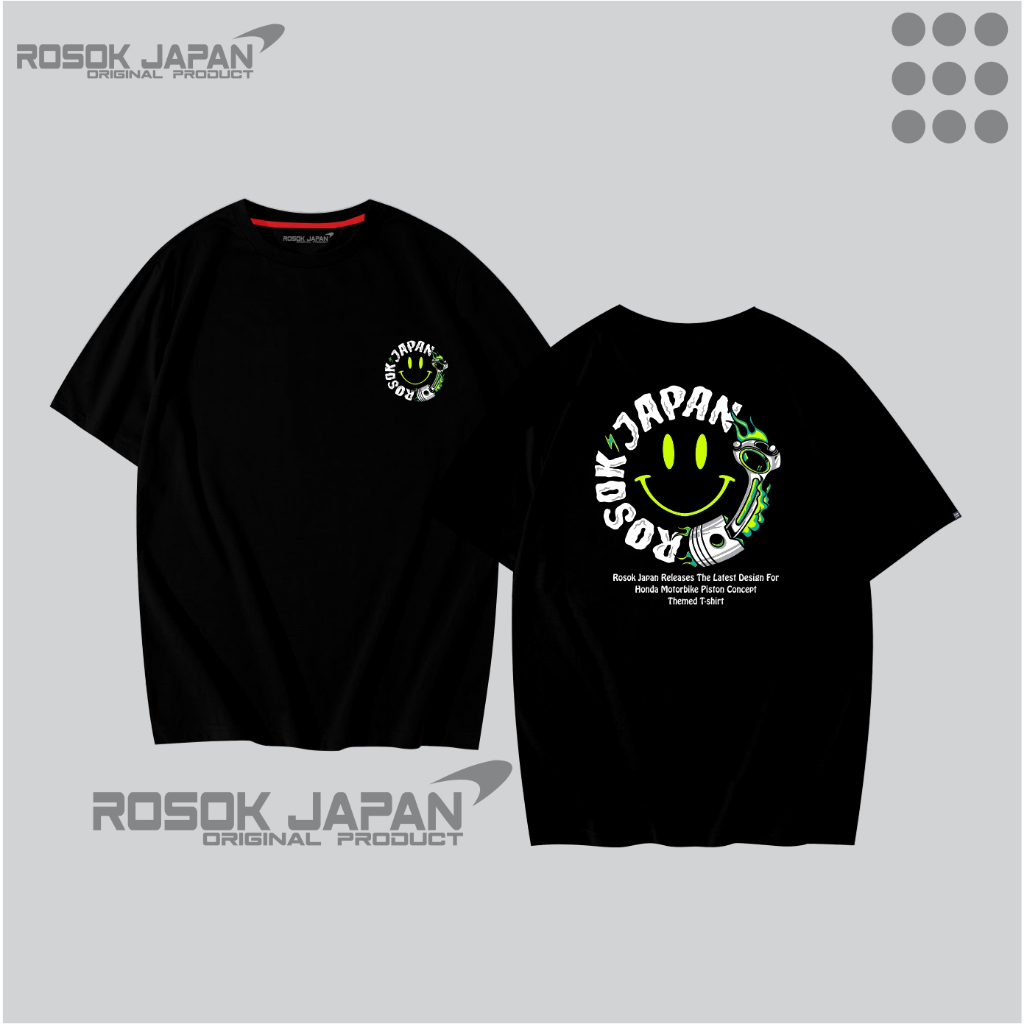 ROSOK JAPAN KAOS SEMEL PISTON RSK 002 FREE SETIKER
