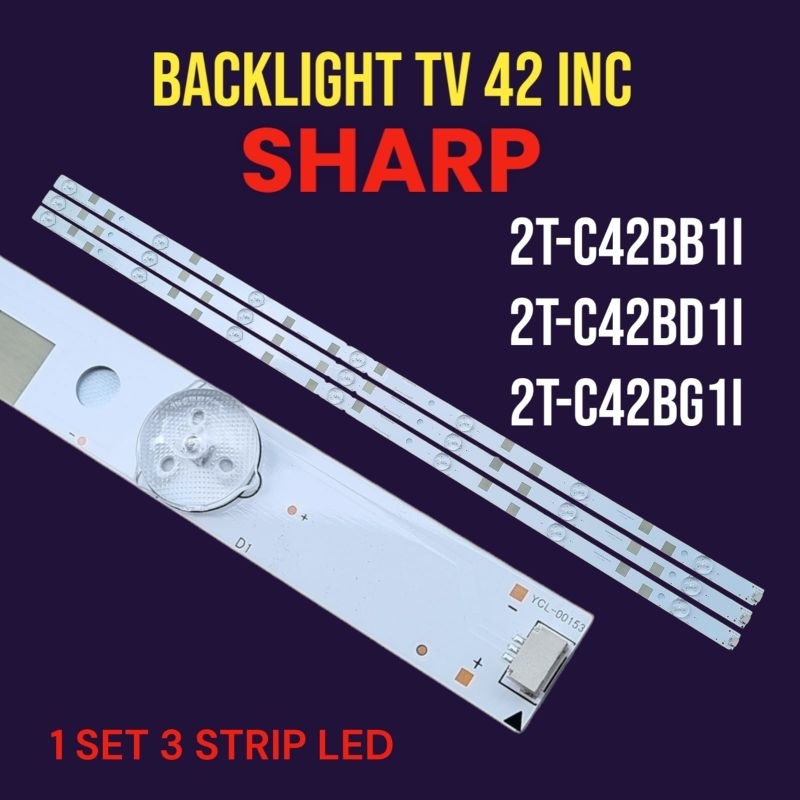 BACKLIGHT SHARP 2T-C42BB1I / 2T-C42BD1I / 2T-C42BG1I