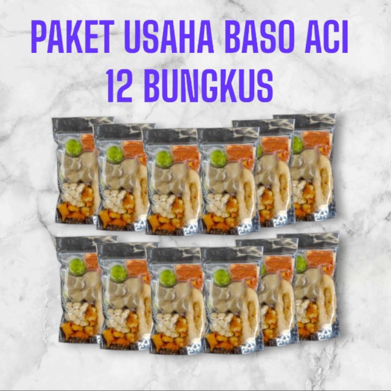 

Paket Usaha Boci Baso Aci instan (12 Bungkus)
