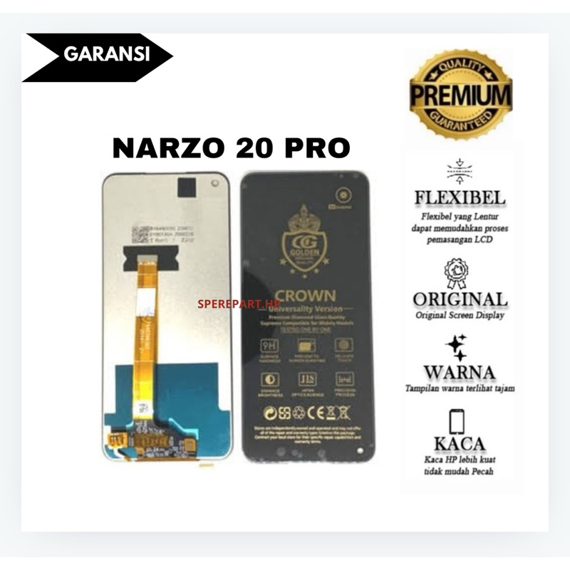 LCD TOUCHSCREEN NARZO 20 PRO FULLSET ORIGINAL/LCD ORIGINAL NARZO 20 PRO