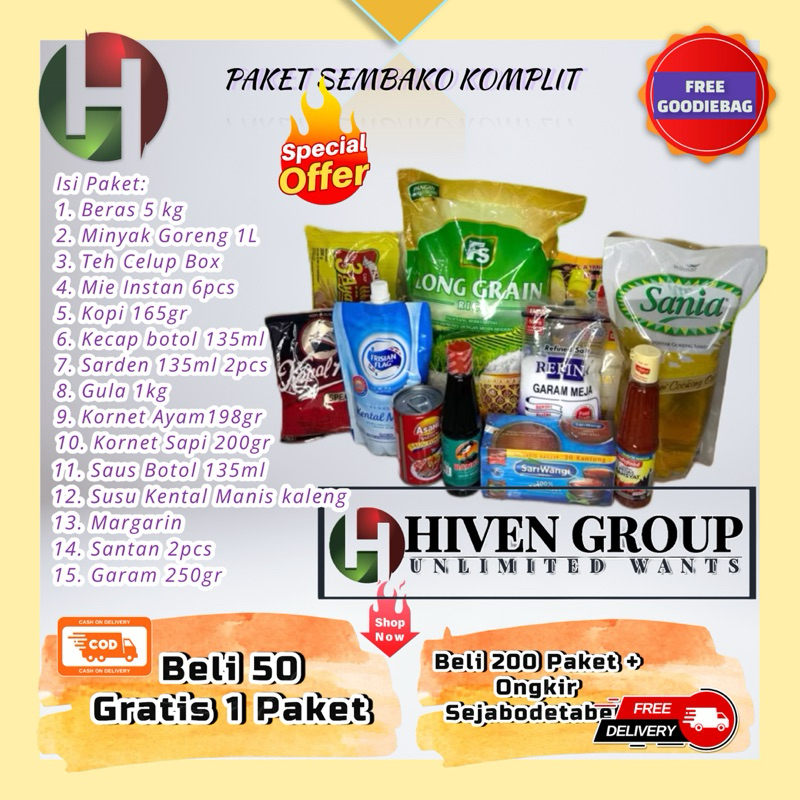 

PAKET SEMBAKO KOMPLIT