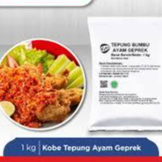 

Tepung Ayam Geprek Kobe 1 kg, Kobe Tepung Ayam Geprek 1kg - Kemasan Besar Horeka