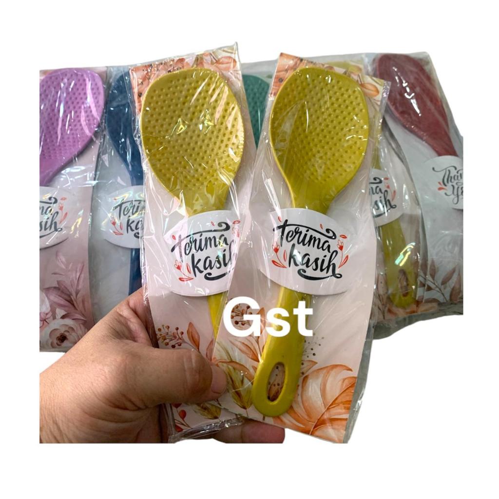 (isi 100) Souvenir Centong TITIK ORI Tebal Alas Shabby Dikemas Pl