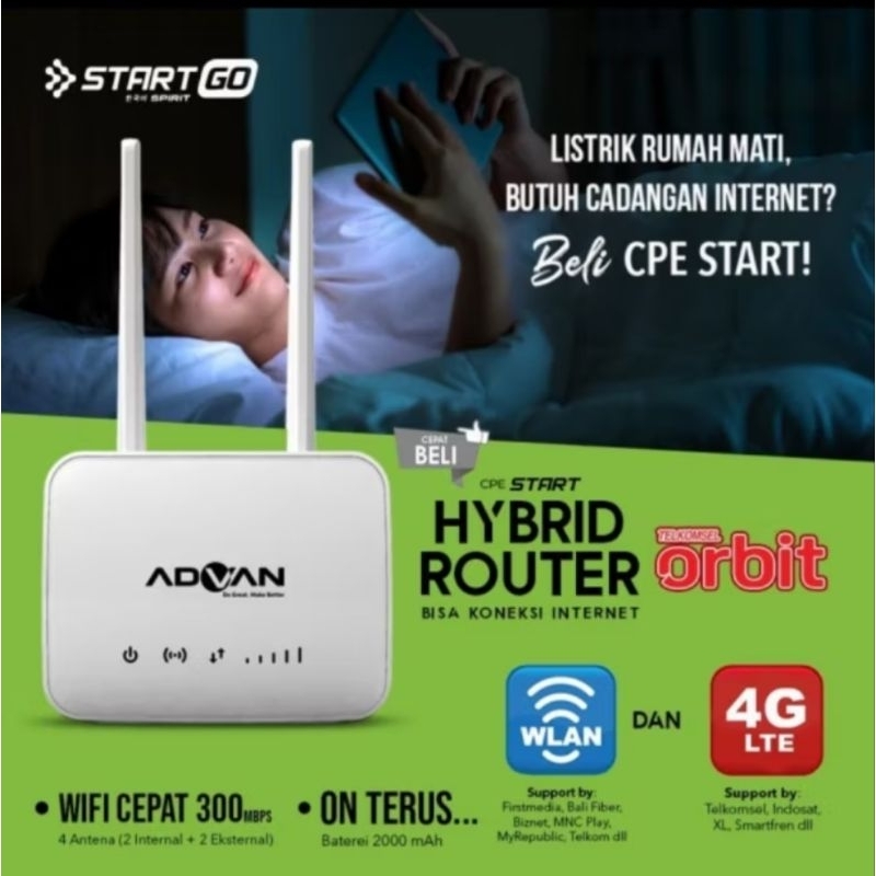 Advan Router CPE wifi modem