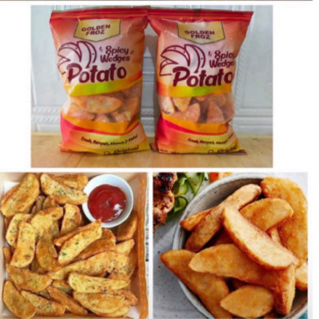 

Potato spicy Wedges 500gr