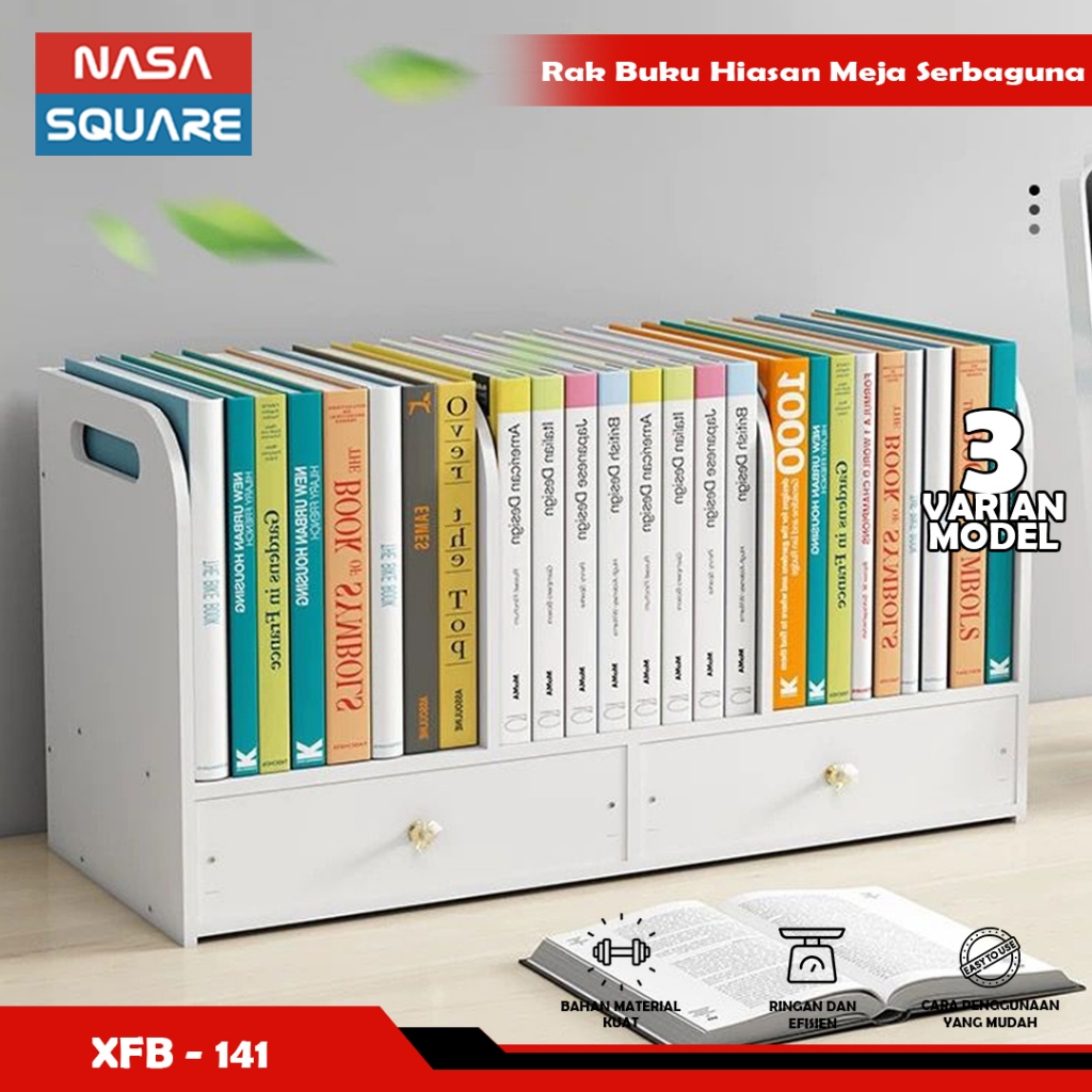 

Rak File Anak-anak Sederhana Rak Penyimpanan Desktop - NASA SQUARE