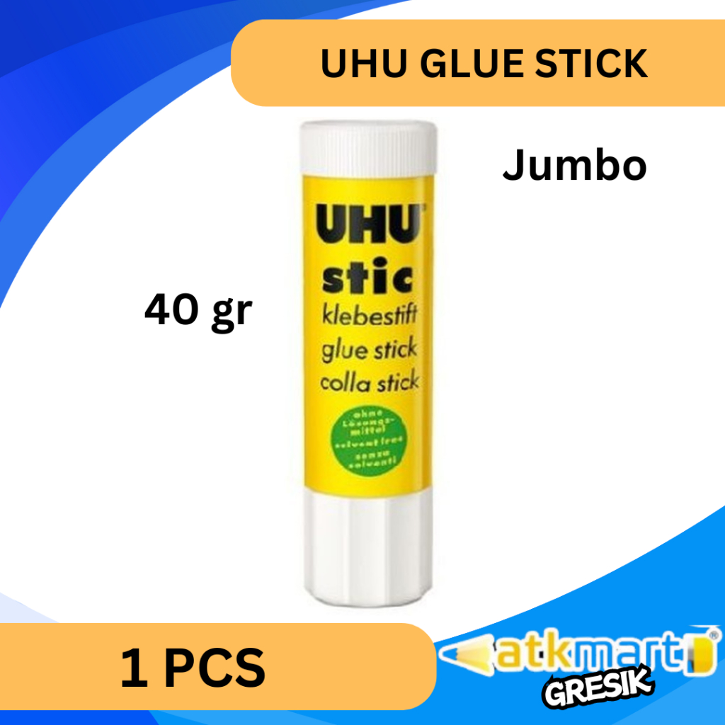 

UHU GLUE STICK LEM STICK 170 40GR UKURAN JUMBO