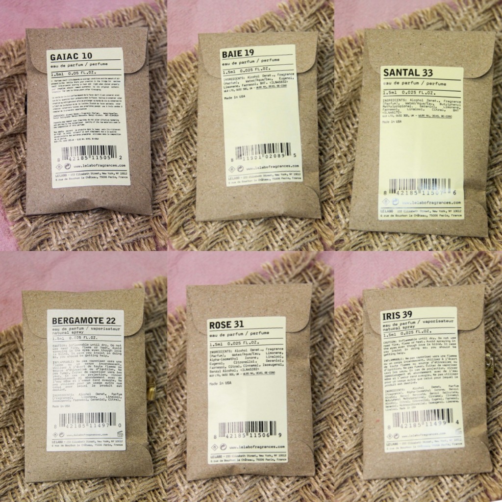 [ LE LABO ] Perfume 1.5ml Vial Parfum Original Unisex Perfume EDP Perfume -  Santal 33 / Another 13 