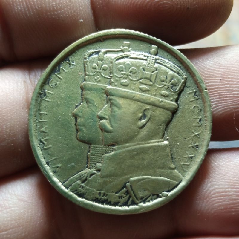 Koin Fake 1935 G.B. George V Jubilee