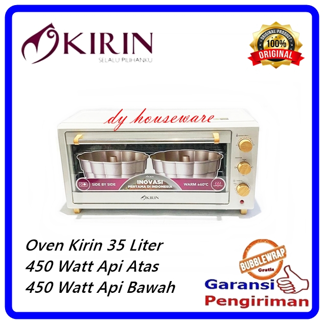 Oven Listrik Jumbo Besar Oven Pemanggang Besar 35 Liter Kirin KBO-350WB