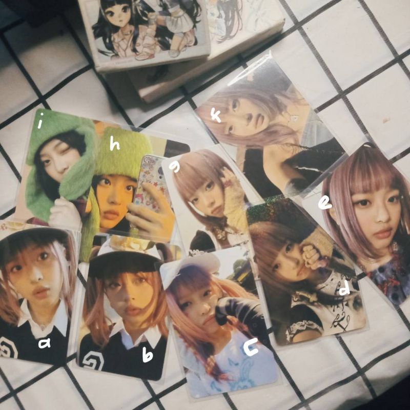 HANNI NEWJEANS PHOTOCARD OFFICIAL OMG