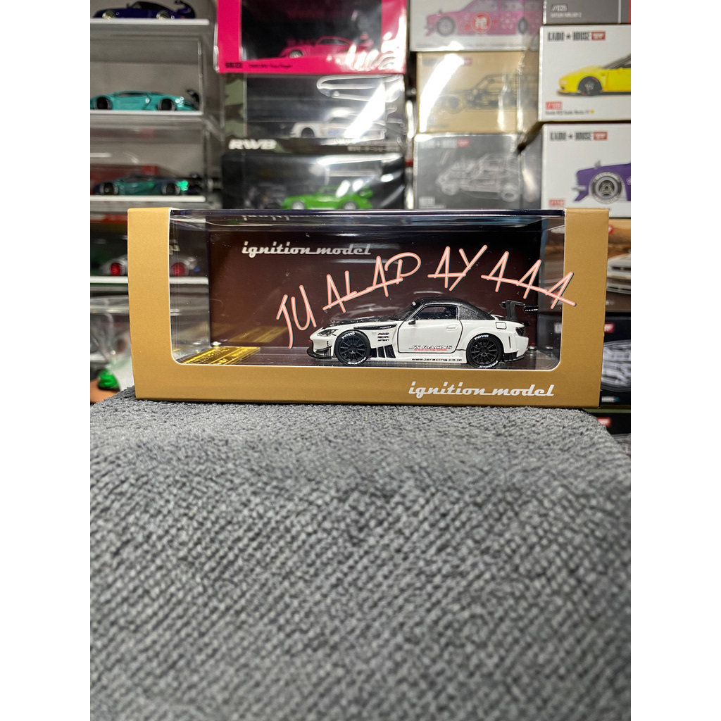 IGNITION MODEL HONDA S2000 JS RACING LIMITED EDITION IGNITION MODEL RESIN JS RACING HONDA S2000 NO D