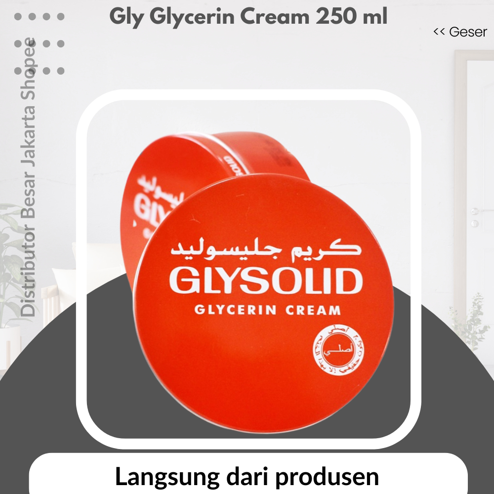 Gly Glycerin Cream 250 ml ORIGINAL krim gliserin glysolid krim