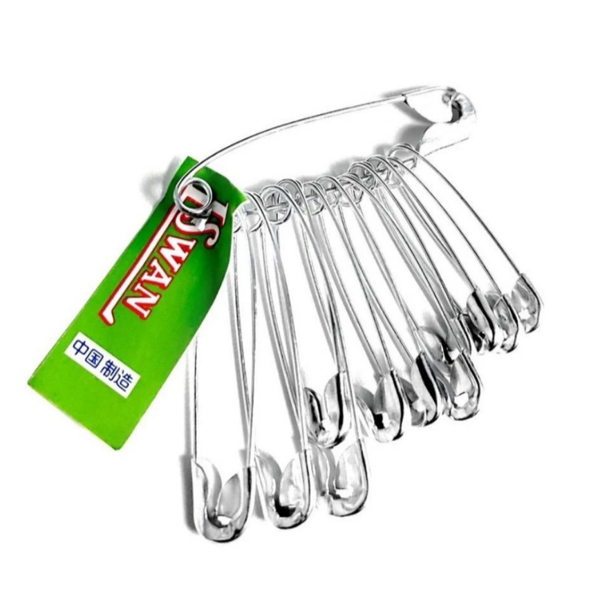 peniti swan / peniti hijab Peniti Mini Peniti baju Isi 12 Peniti Baju