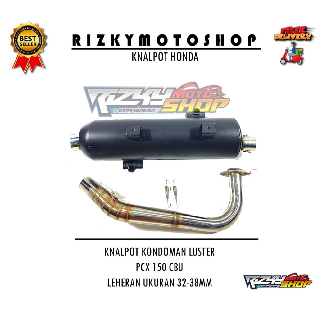 LIVE - KNALPOT KONDOMAN BOR-BORAN PCX 150 CBU THAILAND PCX 160 CBU VIETNAM / RZ PRO BISA REQUEST SPE