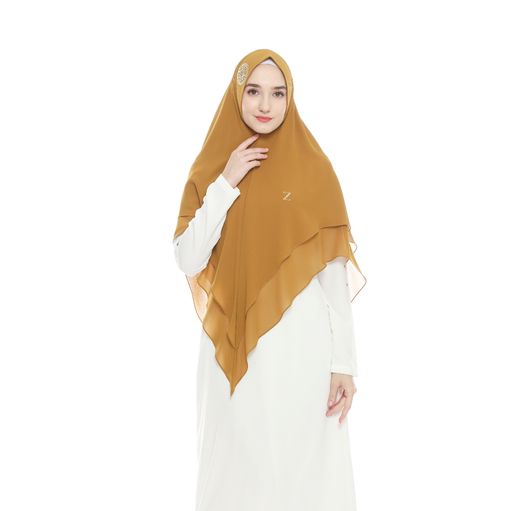 Syahrini Scarves - Khimar Aleena Signature Crystal Premium