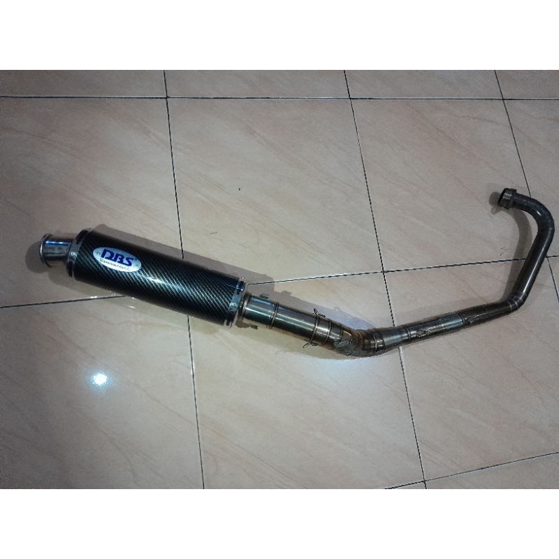 knalpot dbs kws carbon kevlar satria fu karbu