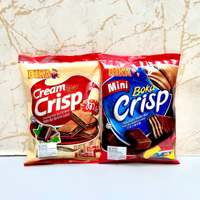 

Bika Mini Boka Cream Crisp Wafer Coklat Malaysia