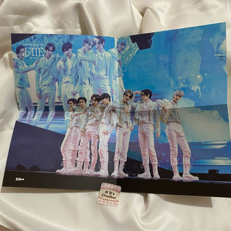 Folded Poster OFFICIAL ENHYPEN WORLD TOUR FATE in SEOUL