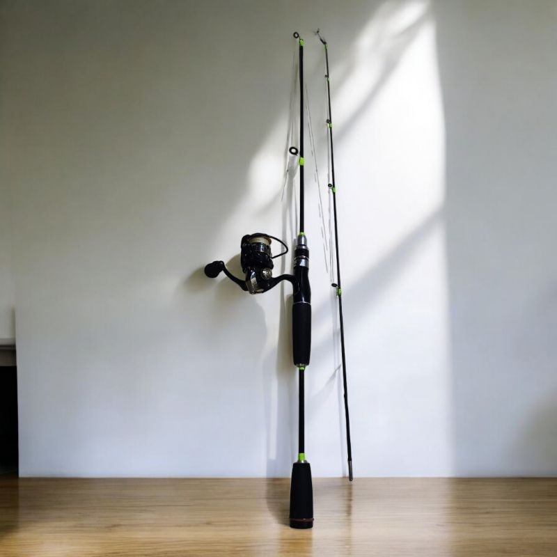 Joran pancing Lentur costum UL fiber solid 1-3lb