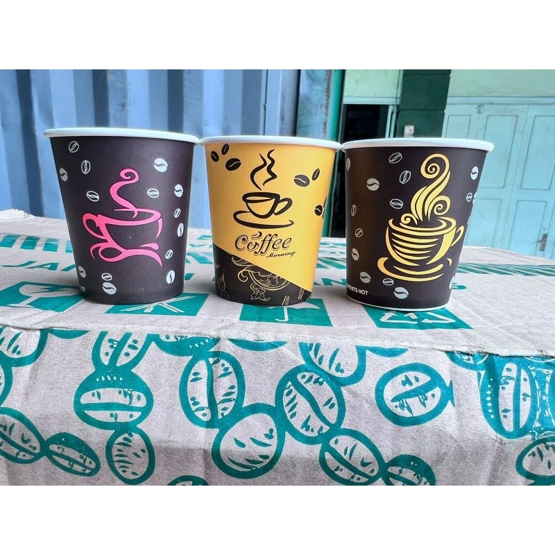 Paper cup 4oz motif