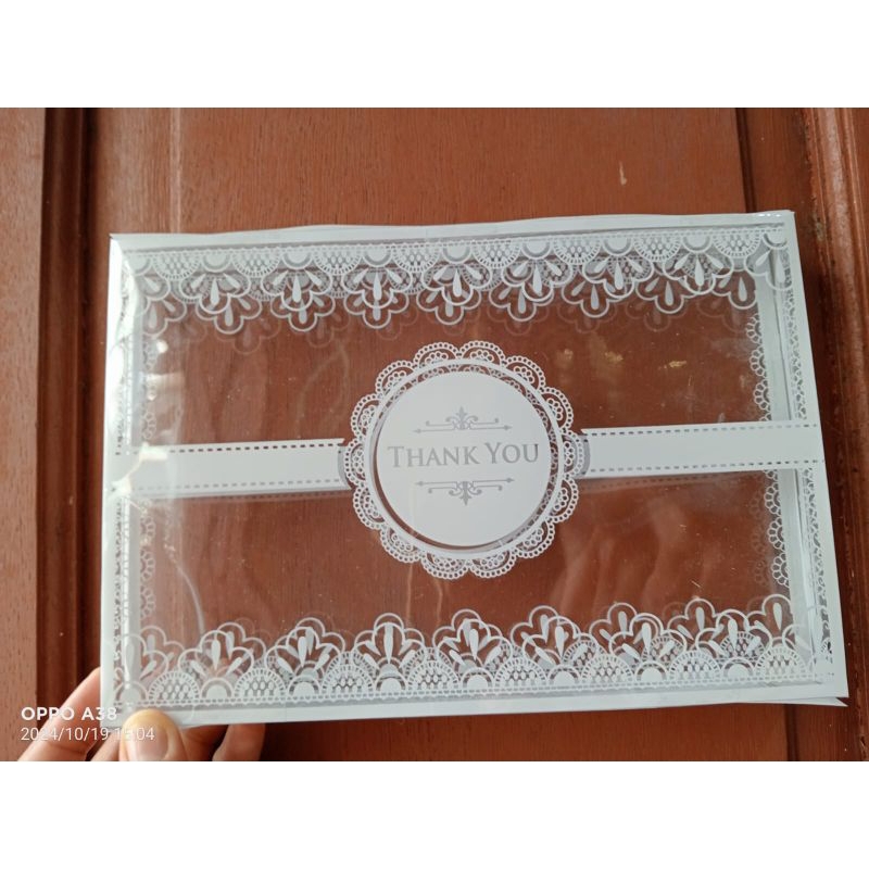 Kotak Mika Dompet Ukuran 22×15×2cm - Mika Pouch Besar