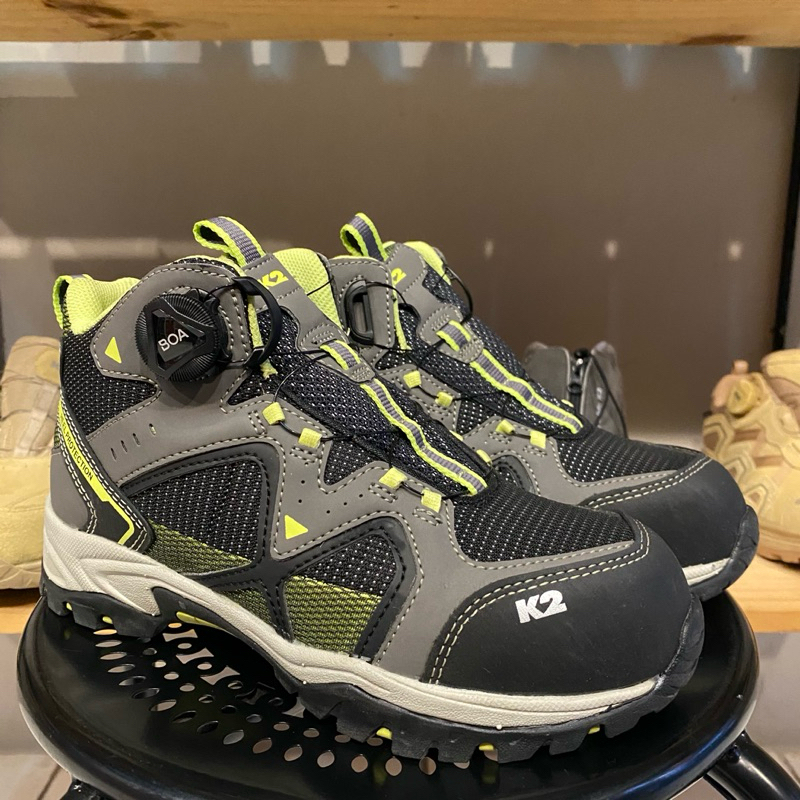 LIMITED EDITION KELUARAN TERBARU-Sepatu safety shoes K2-62 Original BOA